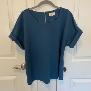 Blue Business Top